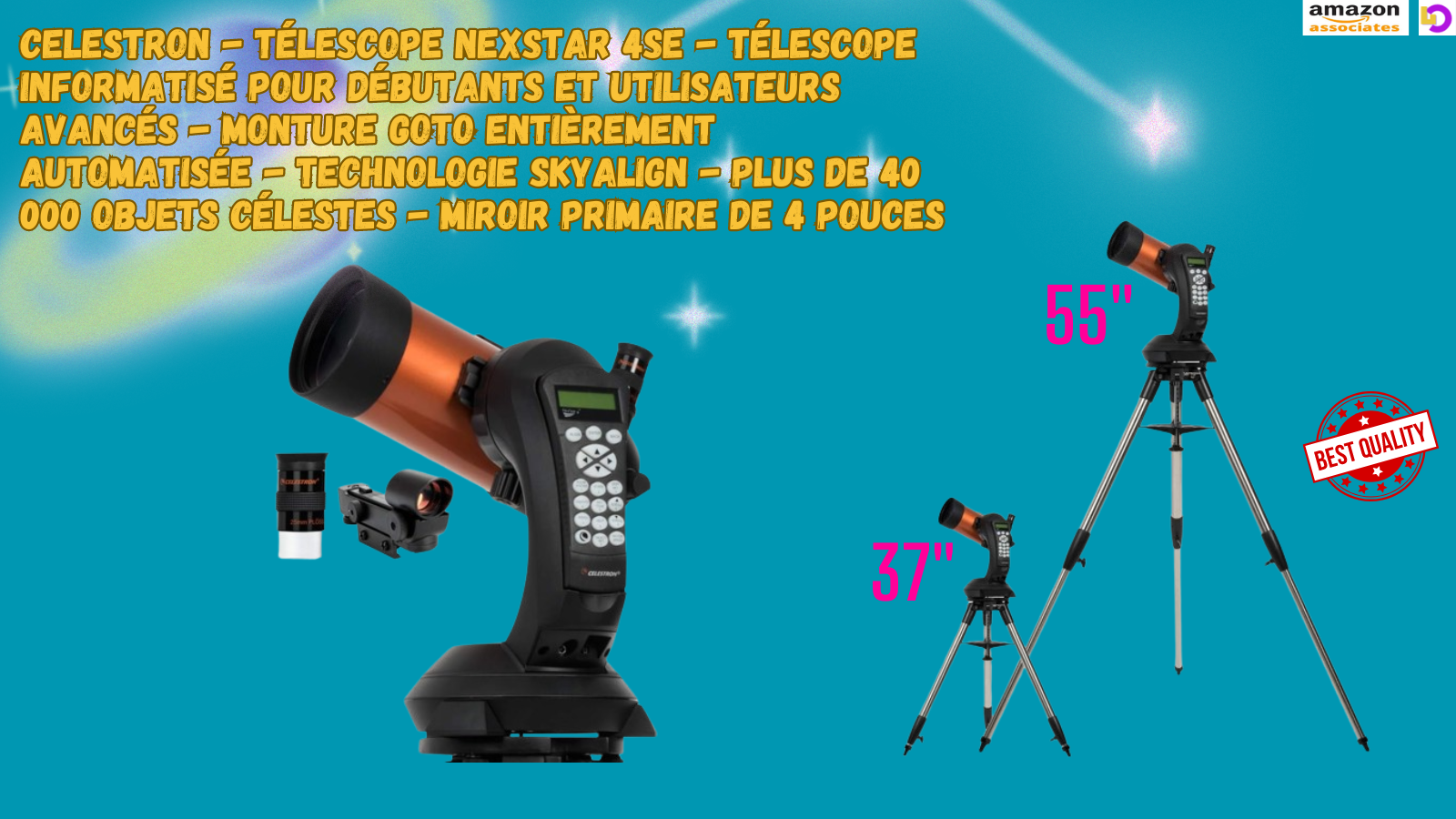 16.Celestron - Télescope NexStar 4SE - Télescope…