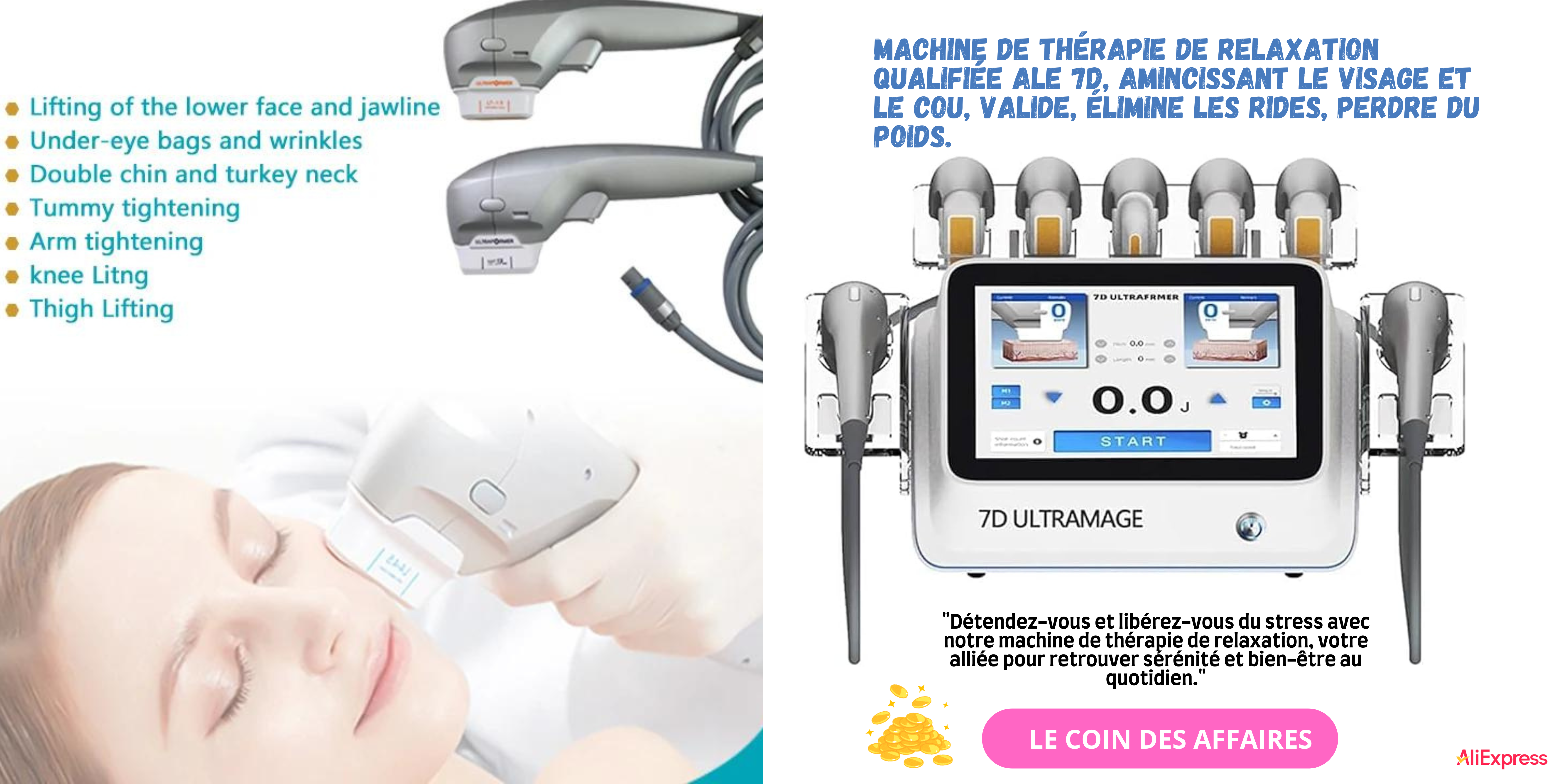 7.Machine de SPA de miles 7D pour RafferPanier le Corps,…